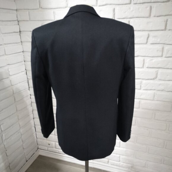 Newberry by Anne Taylor Ladies Black Lined Straight Fit Blazer - Picture 7 of 11